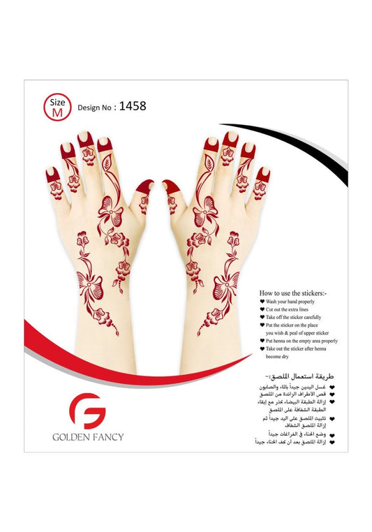 MEDIUM-PREMIUM HENNA DESIGN-1458