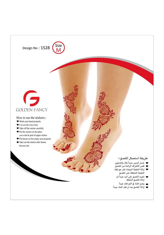 MEDIUM-PREMIUM HENNA DESIGN-1528