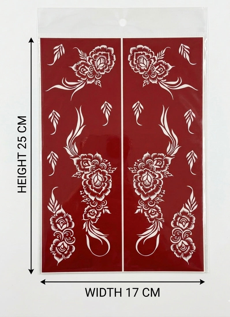LARGE-PREMIUM HENNA DESIGN-5477